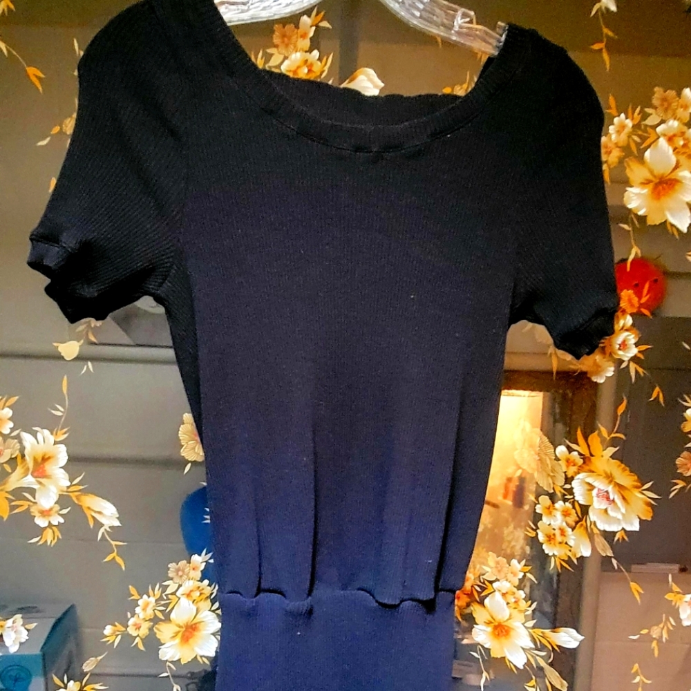 Black Free People Mini Dress